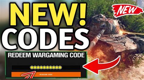 World Of Tanks Blitz Codes (August 2024) .